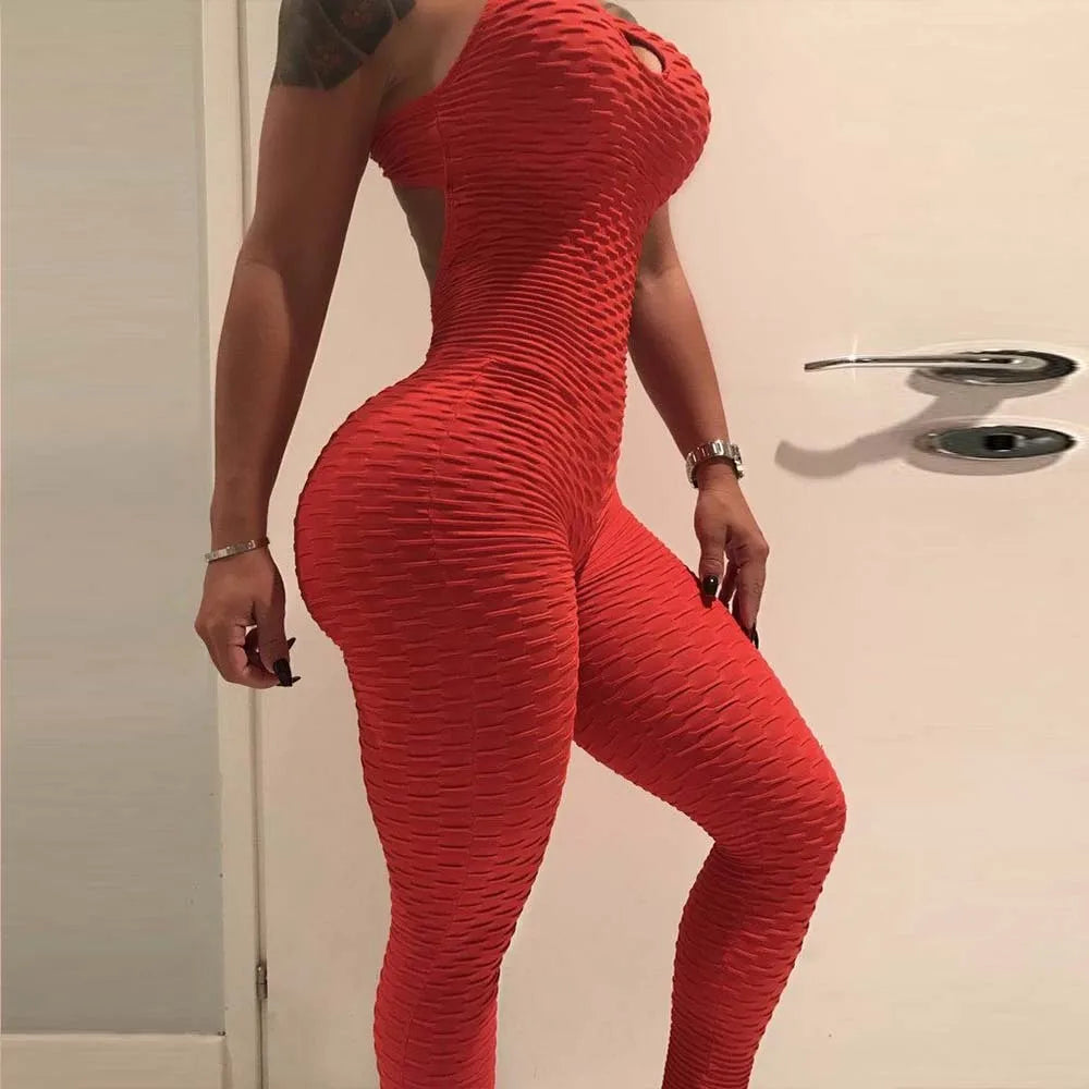 Women’s Sleeveless Jumpsuit – Backcross Short Bodysuit Romper