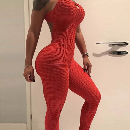 Women’s Sleeveless Jumpsuit – Backcross Short Bodysuit Romper