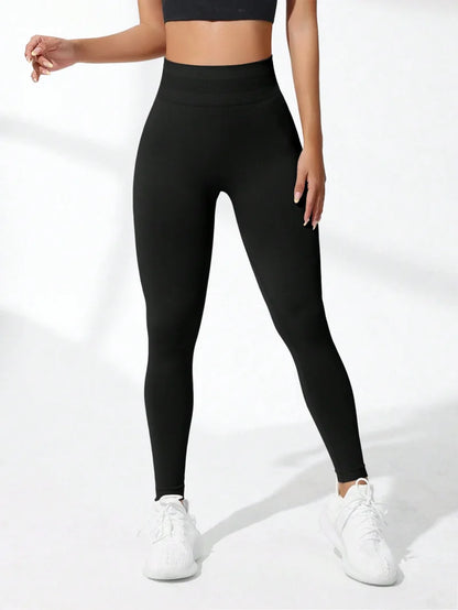 Women’s High Waist Seamless Yoga Leggings – Butt Lifting Stretch Workout Pants