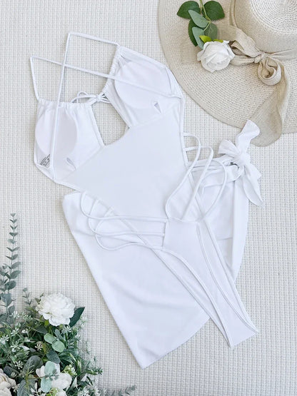 Women’s High Cut Swimsuit – Sexy Summer Beachwear