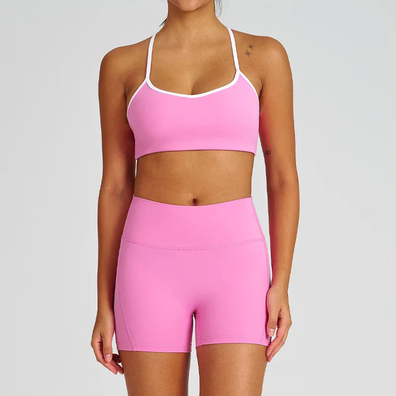 Women’s Yoga Set – High Waist Butt-Lifting Slim Workout Outfit