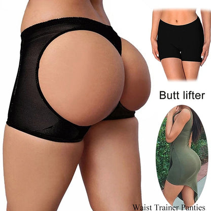 Women’s Butt Lifter Shaper Shorts – Tummy Control Panties with Butt Lift