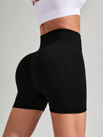 Women’s High Waist Yoga Shorts – Workout Leggings Fitness Sportswear