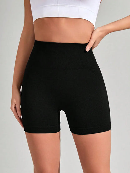 Women’s High Waist Yoga Shorts – Workout Leggings Fitness Sportswear