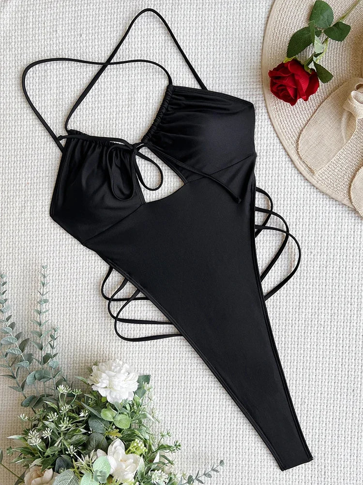 Women’s High Cut Swimsuit – Sexy Summer Beachwear