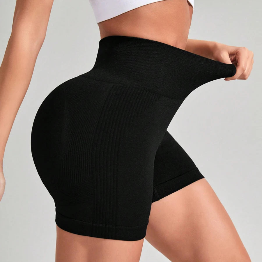 Women’s High Waist Yoga Shorts – Workout Leggings Fitness Sportswear