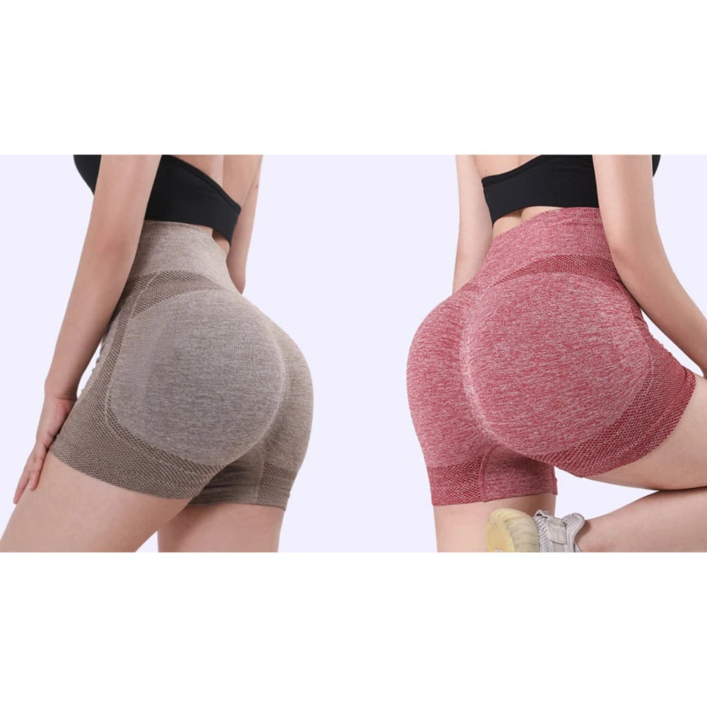Women Yoga Shorts High Waist Workout Shorts Lift Butt
