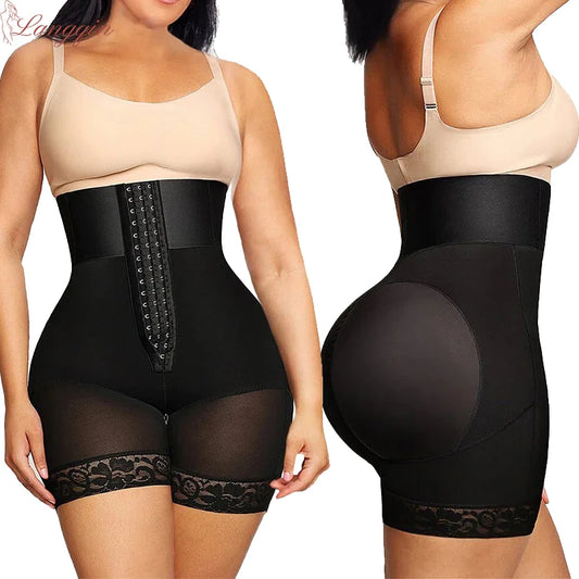 Women’s High Waist Body Shaper Panties – Butt Lifter BBL Tummy Control Underwear