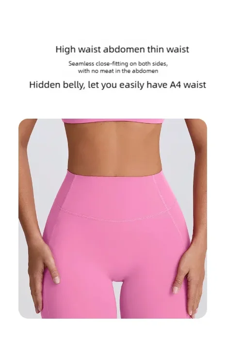 Women’s Yoga Set – High Waist Butt-Lifting Slim Workout Outfit