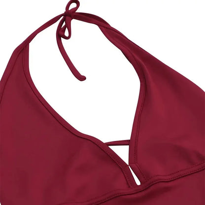 Women’s Sexy Backless Playsuit – Sleeveless Fitness Romper