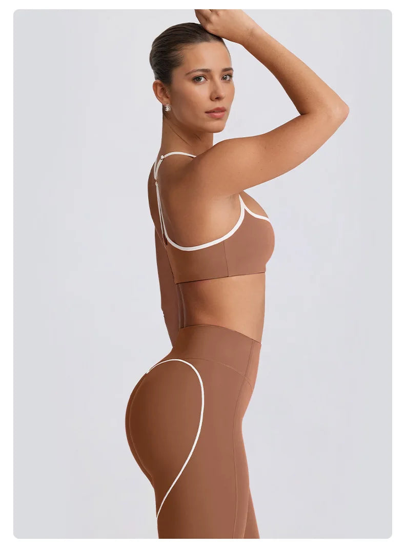 Women’s Yoga Set – High Waist Butt-Lifting Slim Workout Outfit