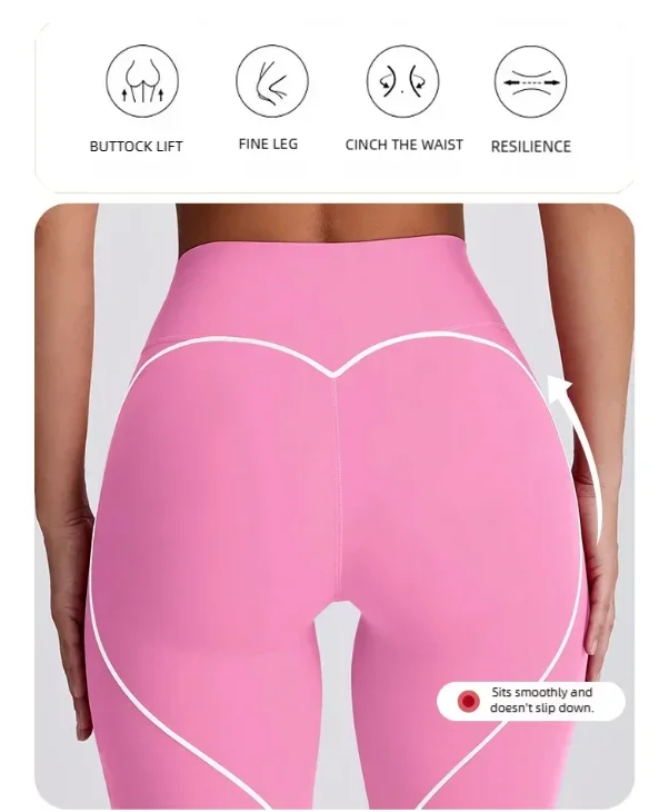 Women’s Yoga Set – High Waist Butt-Lifting Slim Workout Outfit