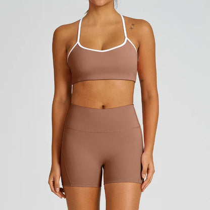 Women’s Yoga Set – High Waist Butt-Lifting Slim Workout Outfit
