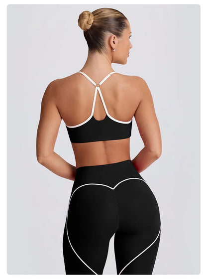 Women’s Yoga Set – High Waist Butt-Lifting Slim Workout Outfit