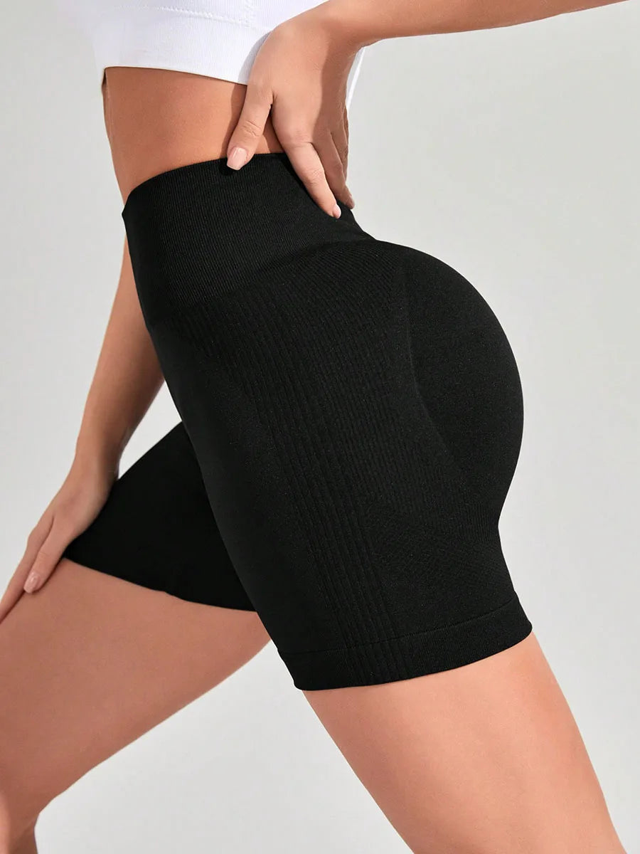 Women’s High Waist Yoga Shorts – Workout Leggings Fitness Sportswear