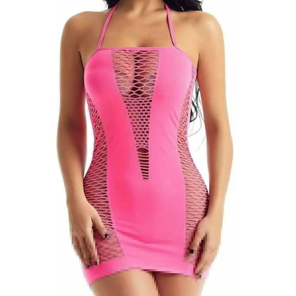 Women Lingerie Sexy Fishnet Chemise Outfit