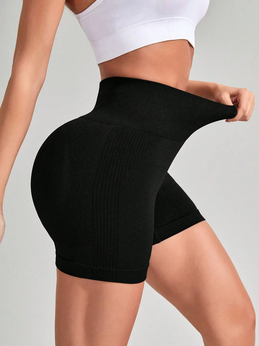 Women’s High Waist Yoga Shorts – Workout Leggings Fitness Sportswear