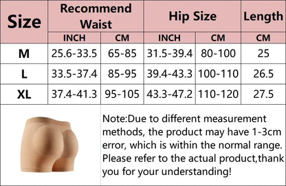 Women Butt Lifter Body Shaper Padded Underwear