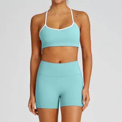 Women’s Yoga Set – High Waist Butt-Lifting Slim Workout Outfit