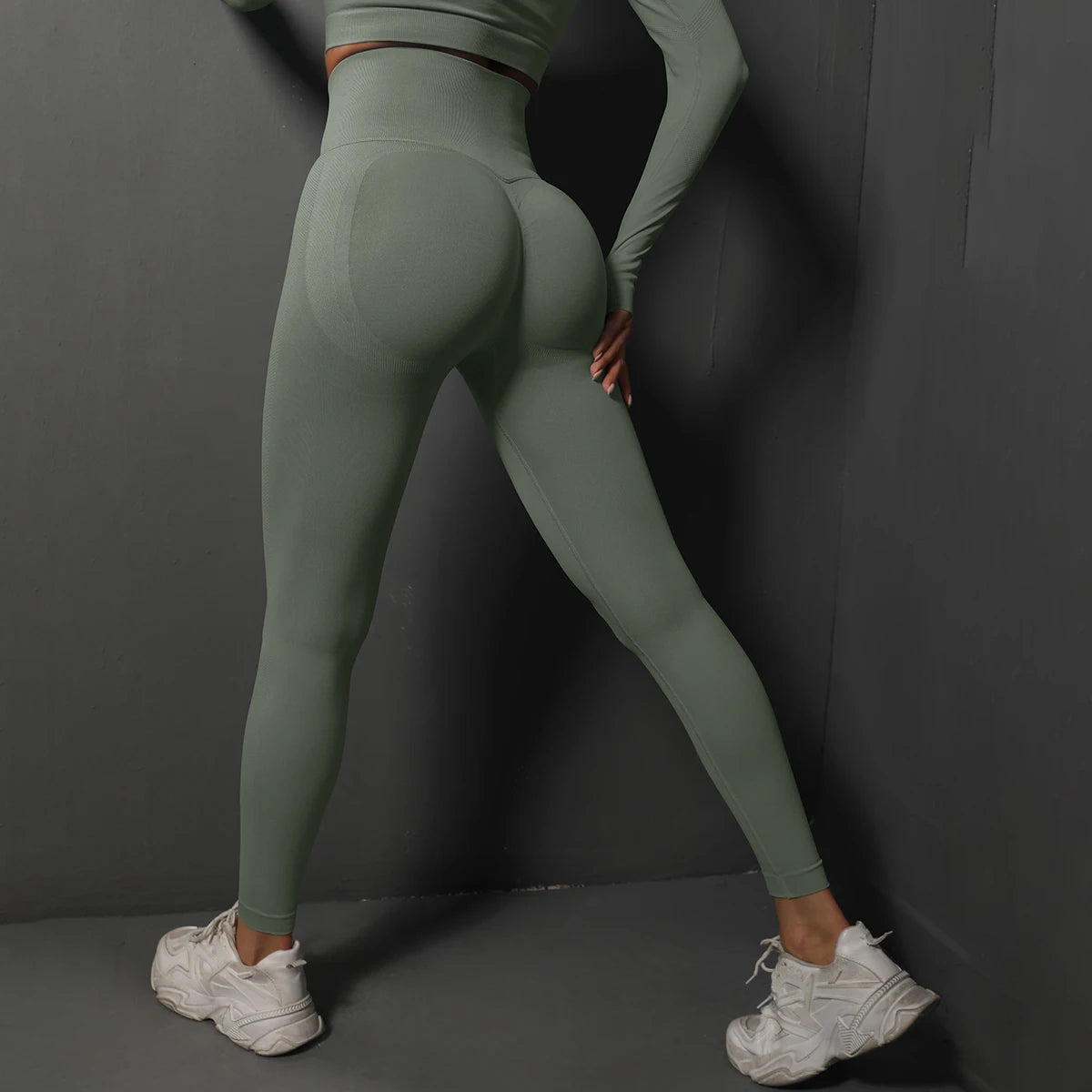 Women Yoga Leggings Lifting Bubble Butt