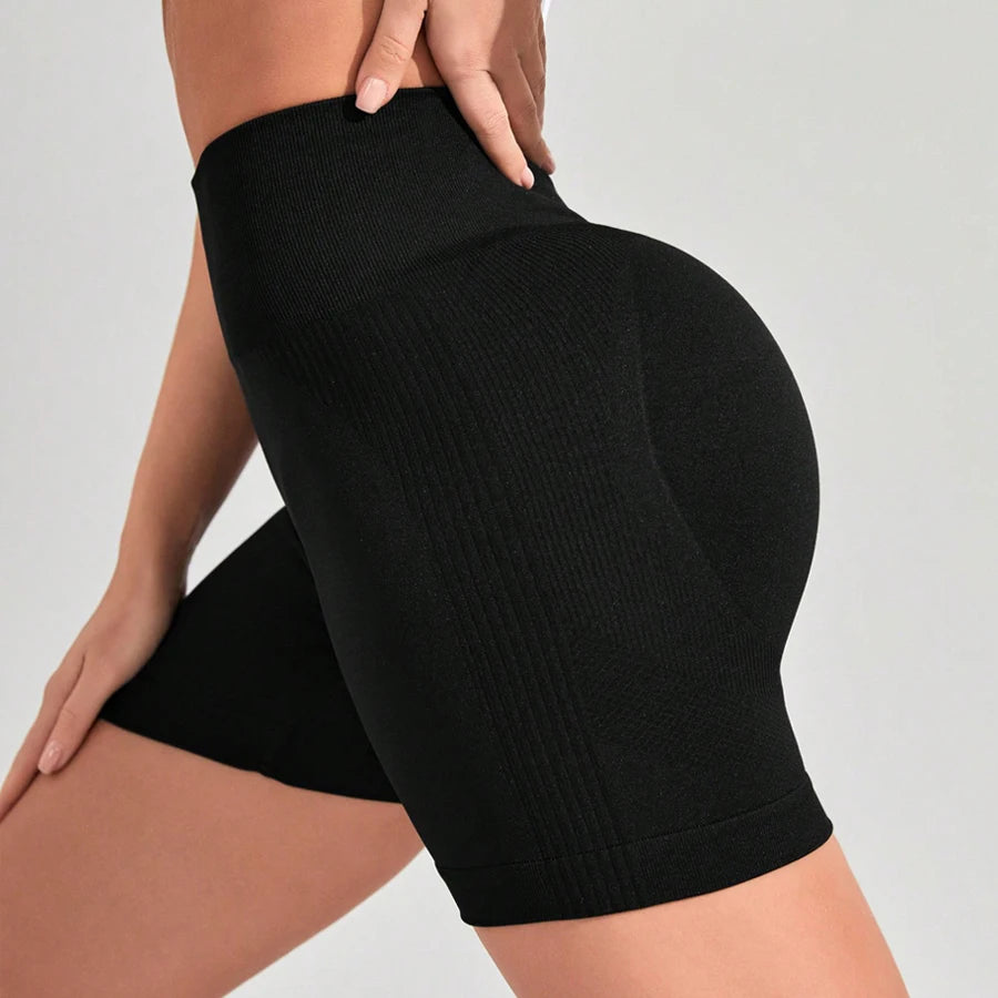 Women’s High Waist Yoga Shorts – Workout Leggings Fitness Sportswear
