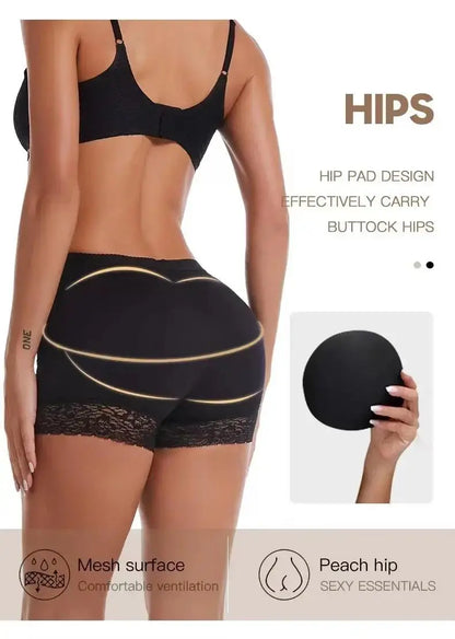 Womens Butt Lifter Padded Underwear