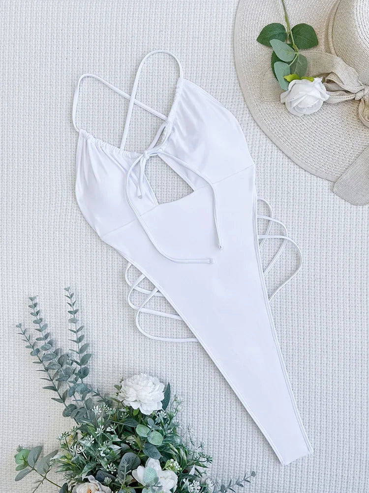 Women’s High Cut Swimsuit – Sexy Summer Beachwear