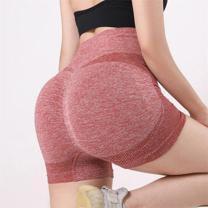Women Yoga Shorts High Waist Workout Shorts Lift Butt