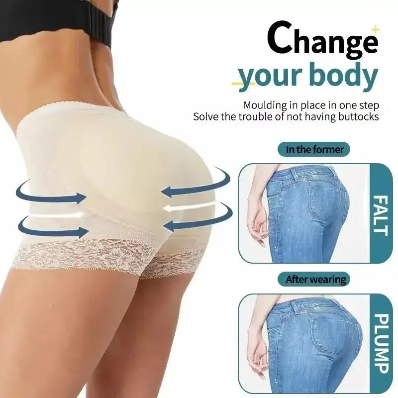 Womens Butt Lifter Padded Underwear