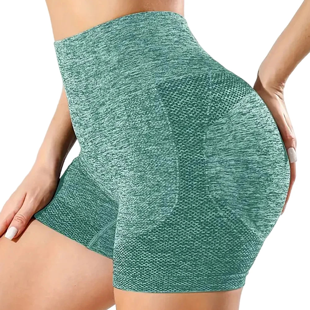 Womens Yoga Shorts High Waist Butt Lift Fitness