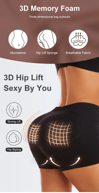 Women Butt Lifter Body Shaper Padded Underwear