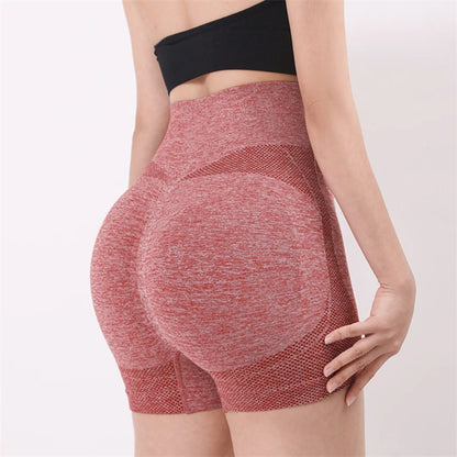 Women Yoga Shorts High Waist Workout Shorts Lift Butt